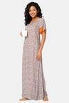 Naiduhall Cotton Full Length Nightdress - Sky Blue — thumbnail 5